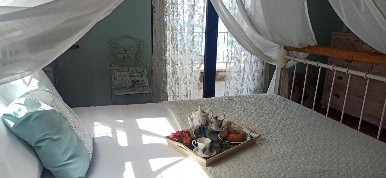 Elouthia Residence With Sea View And Hot Tub Tsoútsouros 외부 사진