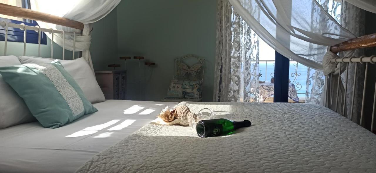 Elouthia Residence With Sea View And Hot Tub Tsoútsouros 외부 사진