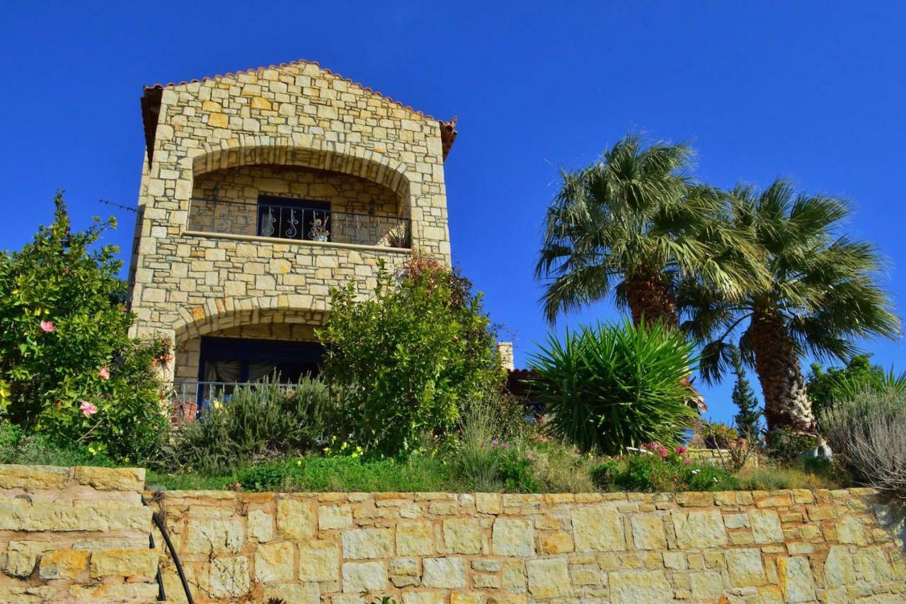 Elouthia Residence With Sea View And Hot Tub Tsoútsouros 외부 사진